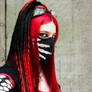 red cyber-goth girl (-mistabys-)