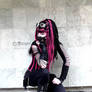 cyber-goth style girl (-mistabys-)