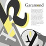 Garamond Typography Poster