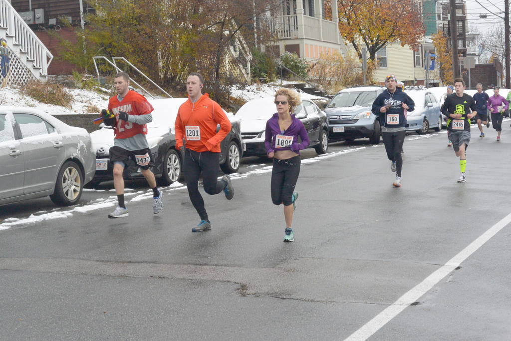 2014 Gobble Gobble Turkey Run, the Serious Pace