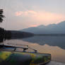 On Boat Pier Looking Toward Pyramid Lake,Sunrise2