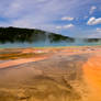 Bacteria Color and Steam, Yellowstone