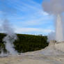 Gyser Mound Double Steam, Yellowstone 7