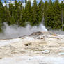 Steam and Little Water Spurts, Yellowstone 2