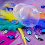 Feathers and Sparkles and Double Frozen Bubble 2