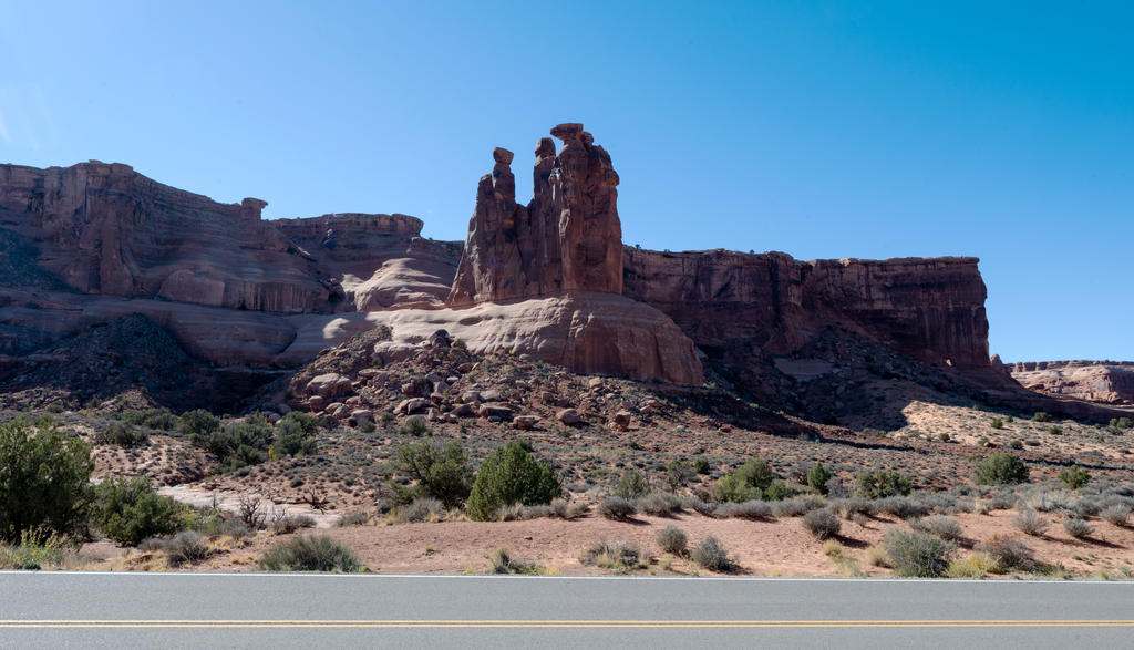 Mitton Rocks Utah From Across the Highway, Crowd of Mega Rocks Utah by Miss-Tbones on ...