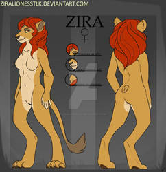 Zira Lioness Reference