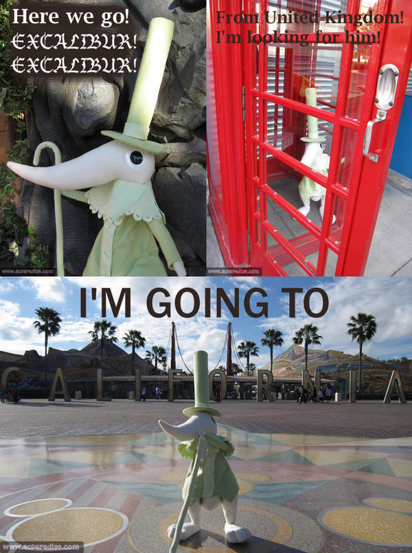 Excalibur Goes to California