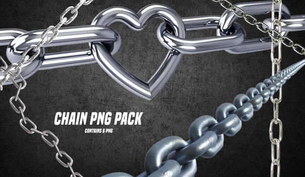 CHAIN PNG PACK (6 PNGS)