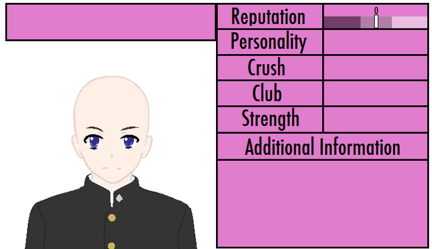 Male Yandere Simulator Profile Base