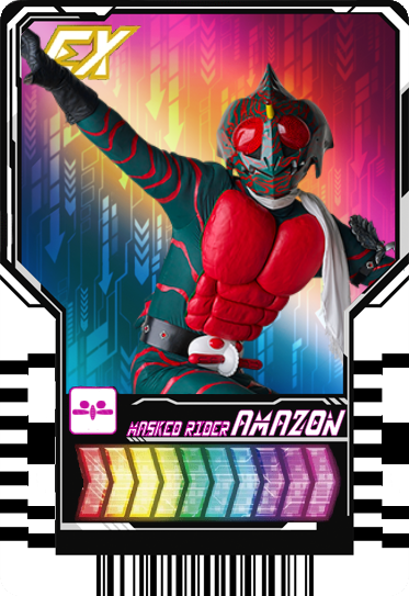 Masked Rider Amazon Team Masked Rider Amazon Legend Rider Chemy Card by JaidanLedesma on DeviantArt