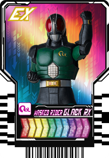 Masked Rider Black RX Legend Rider Chemy Card by JaidanLedesma on ...