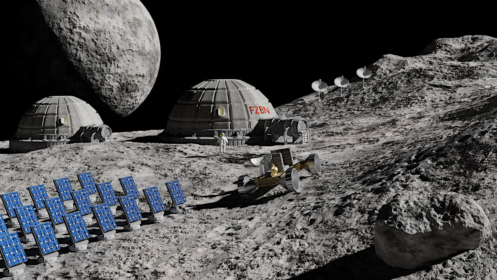 Moon Base by peterac01 on DeviantArt