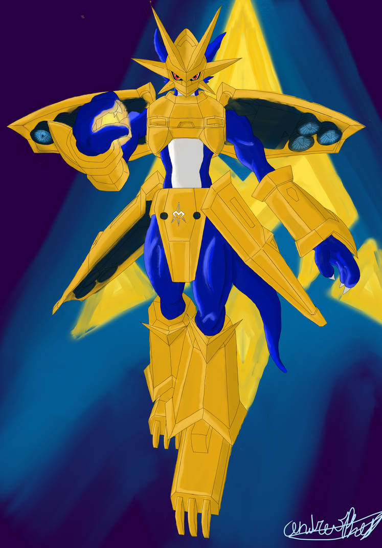 Magnamon fanart by GMstiker4 on DeviantArt