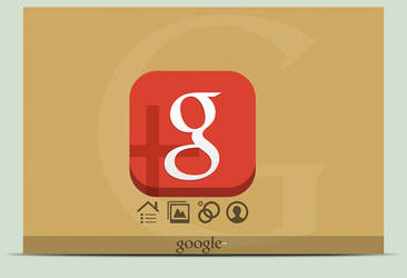 The New Red Icon Google+