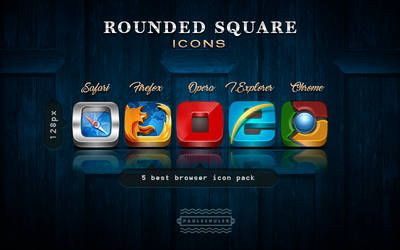Rounded Square icons