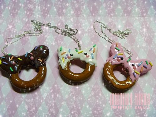 Animal Donut Necklaces