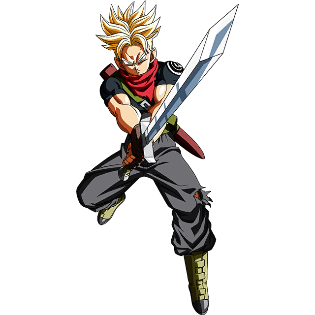 Trunks ssj 2 render sdbh by dragonmarc33 on DeviantArt