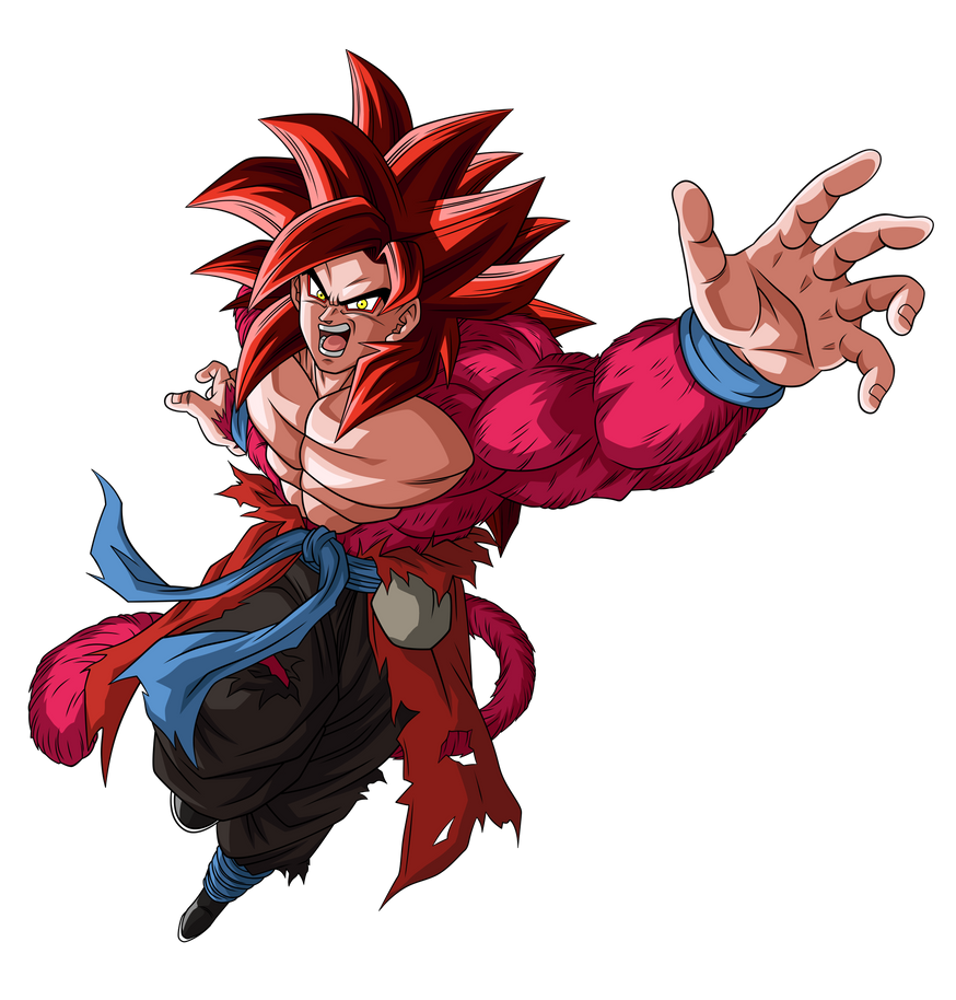 Limit Breaker SSJ4 Card Art (Render By FecLaBab654rM8K on Twitter) :  r/DragonballLegends