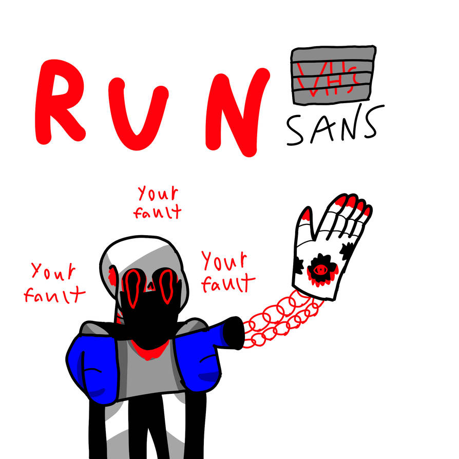 Vhs Sans by slippindeez on DeviantArt