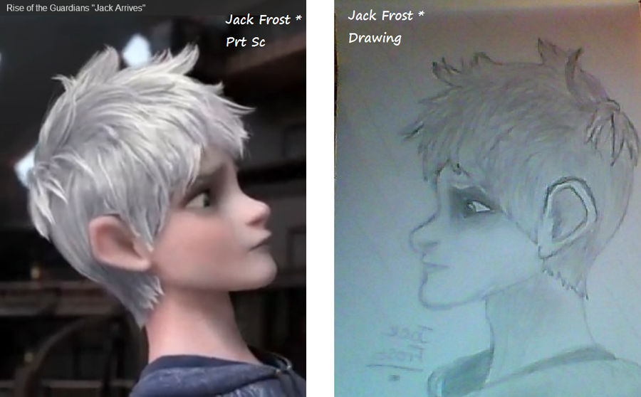 Compared Drawing Of Me - Jack Frost - *.*.*.*.*.*.