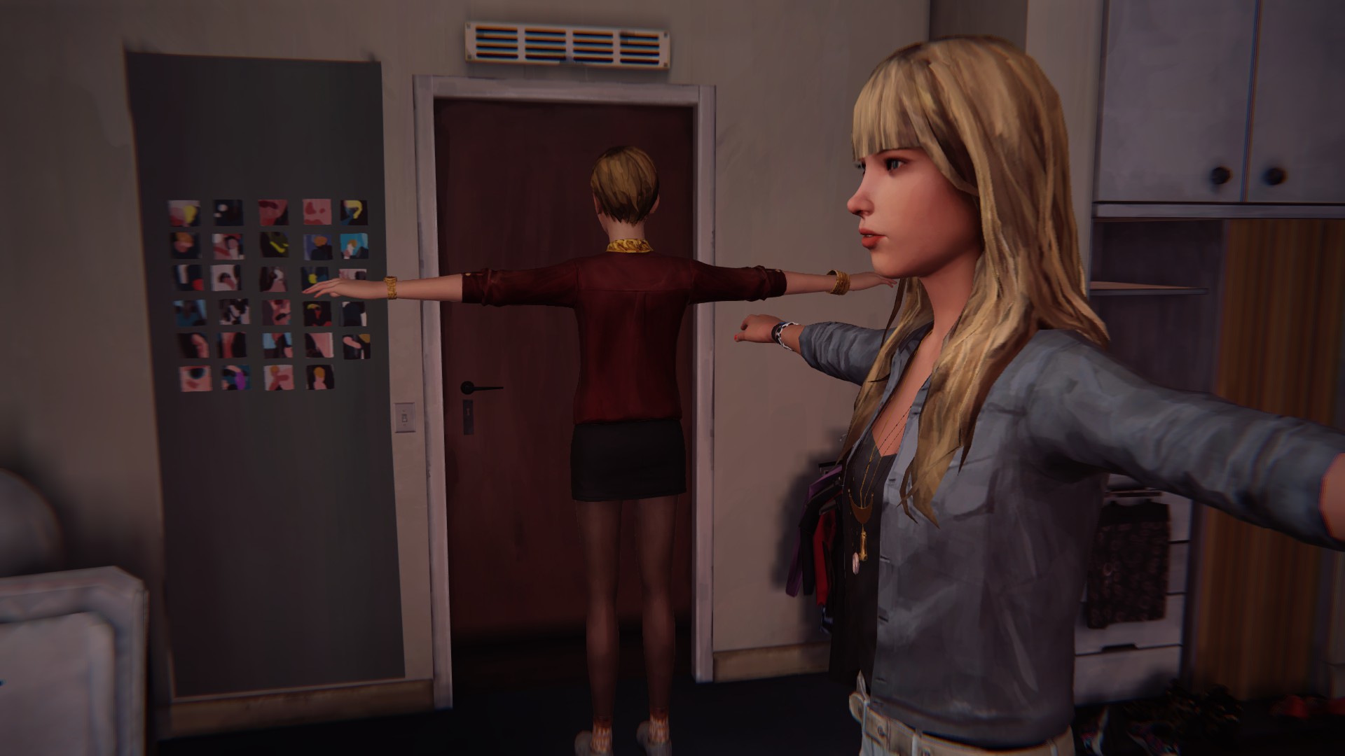 standing still all game, T-Pose