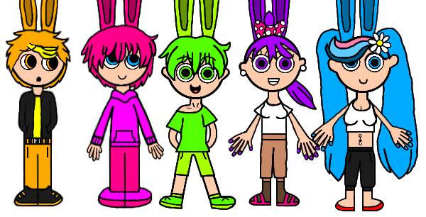 Humanized Sunny Bunnies by katherinev978 on DeviantArt
