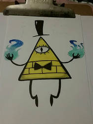 Bill Cipher drawing