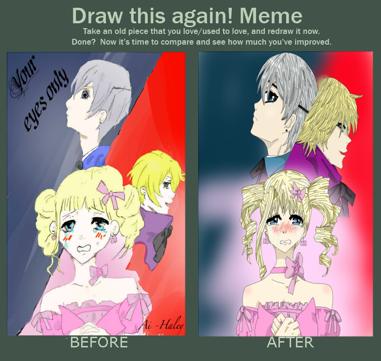 Before And After Meme By Vanellope Von Art On Deviantart Before And After Meme By Vanellope Von Art On Deviantart