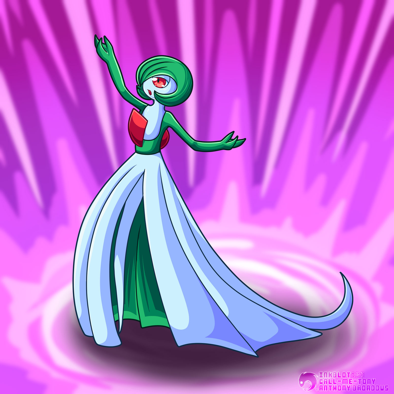 #282 - The Embrace Pokemon - Gardevoir