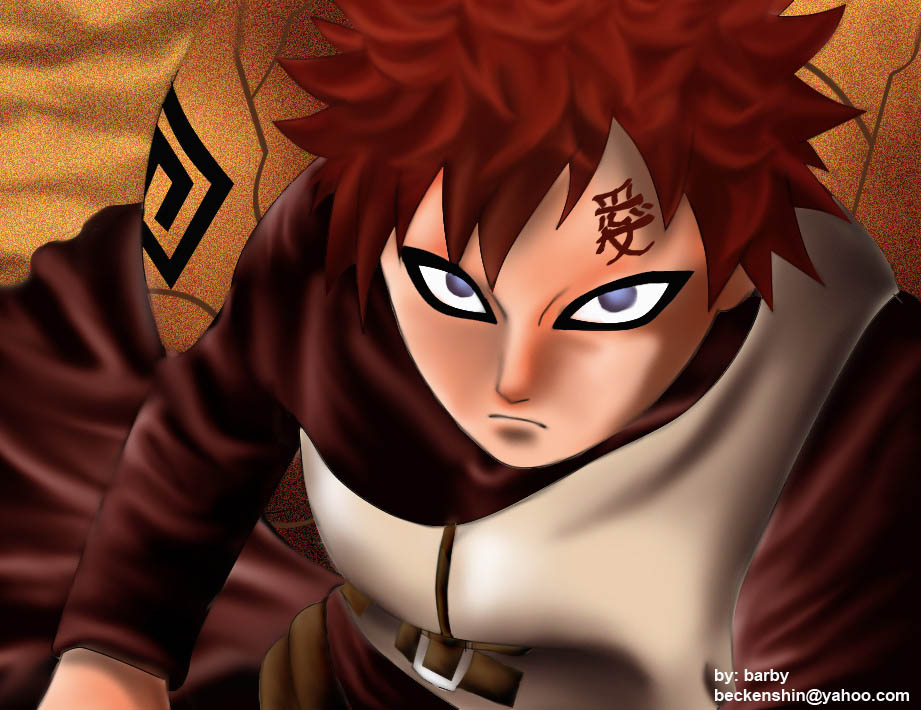 Gaara- Kazekage Edited