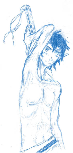 Ao no exorcist Rin 4