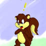 toony squirrel - color