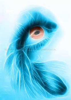 Fractal feathered eye