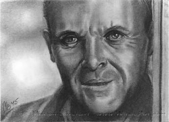 #75 Anthony Hopkins by WitchiArt