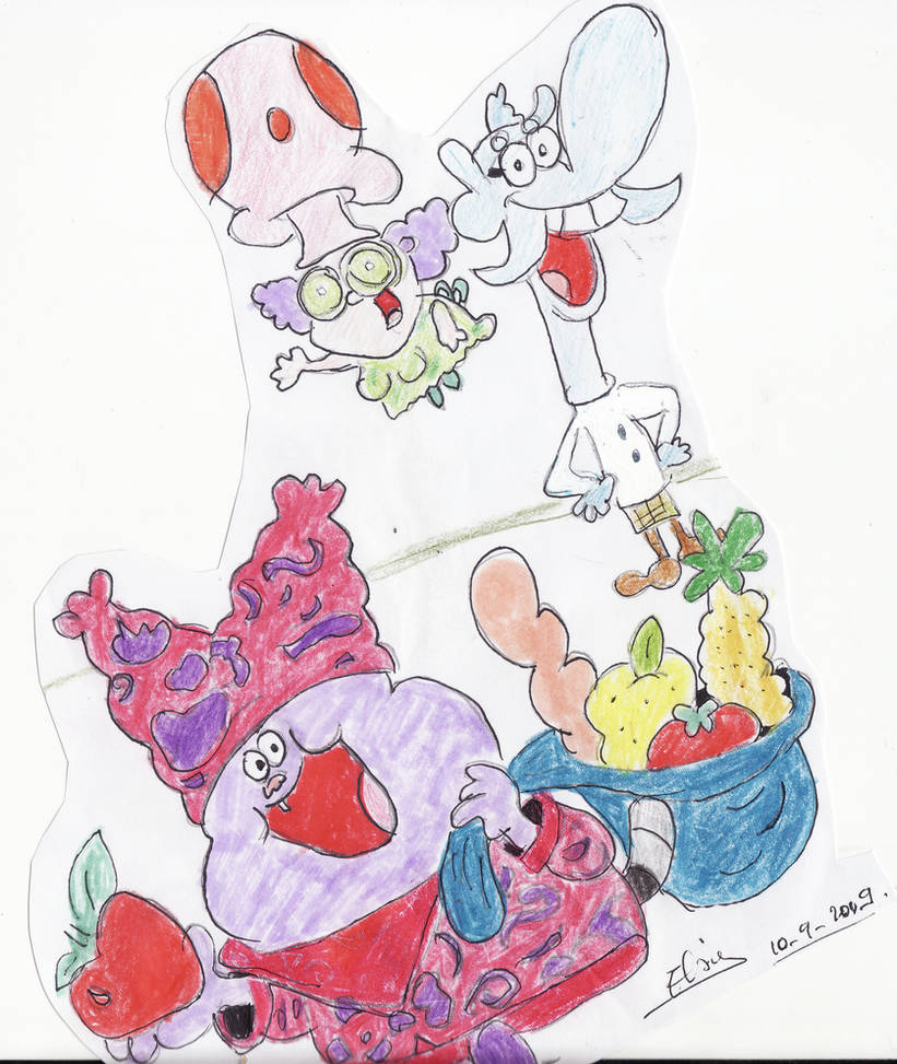 chowder and friends by elsyartist on DeviantArt