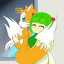 Tails and Cosmo cute couple