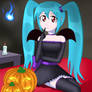 Miku as Vampire - Happy Halloween