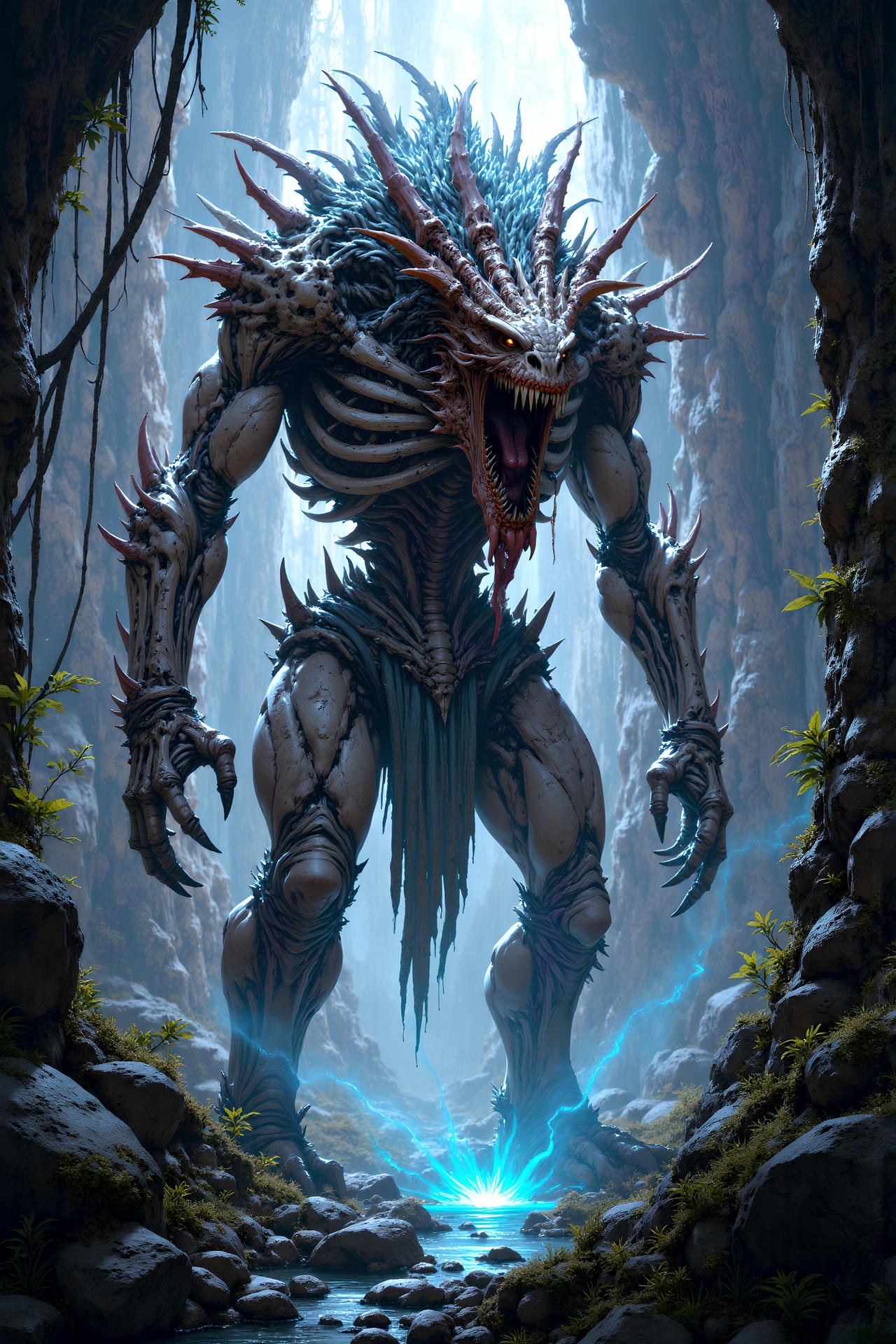 Bone Monster (3) by AxelF77 on DeviantArt