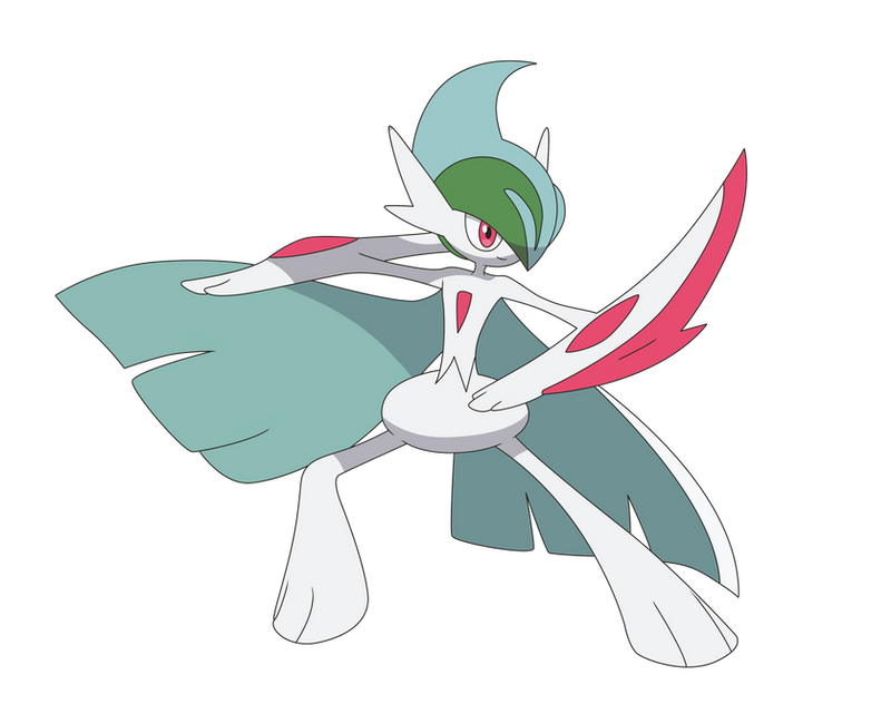 Mega Gallade (Anime Stlye) by Alexalan on DeviantArt