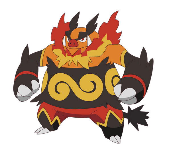 Emboar (Anime Style) by Alexalan on DeviantArt