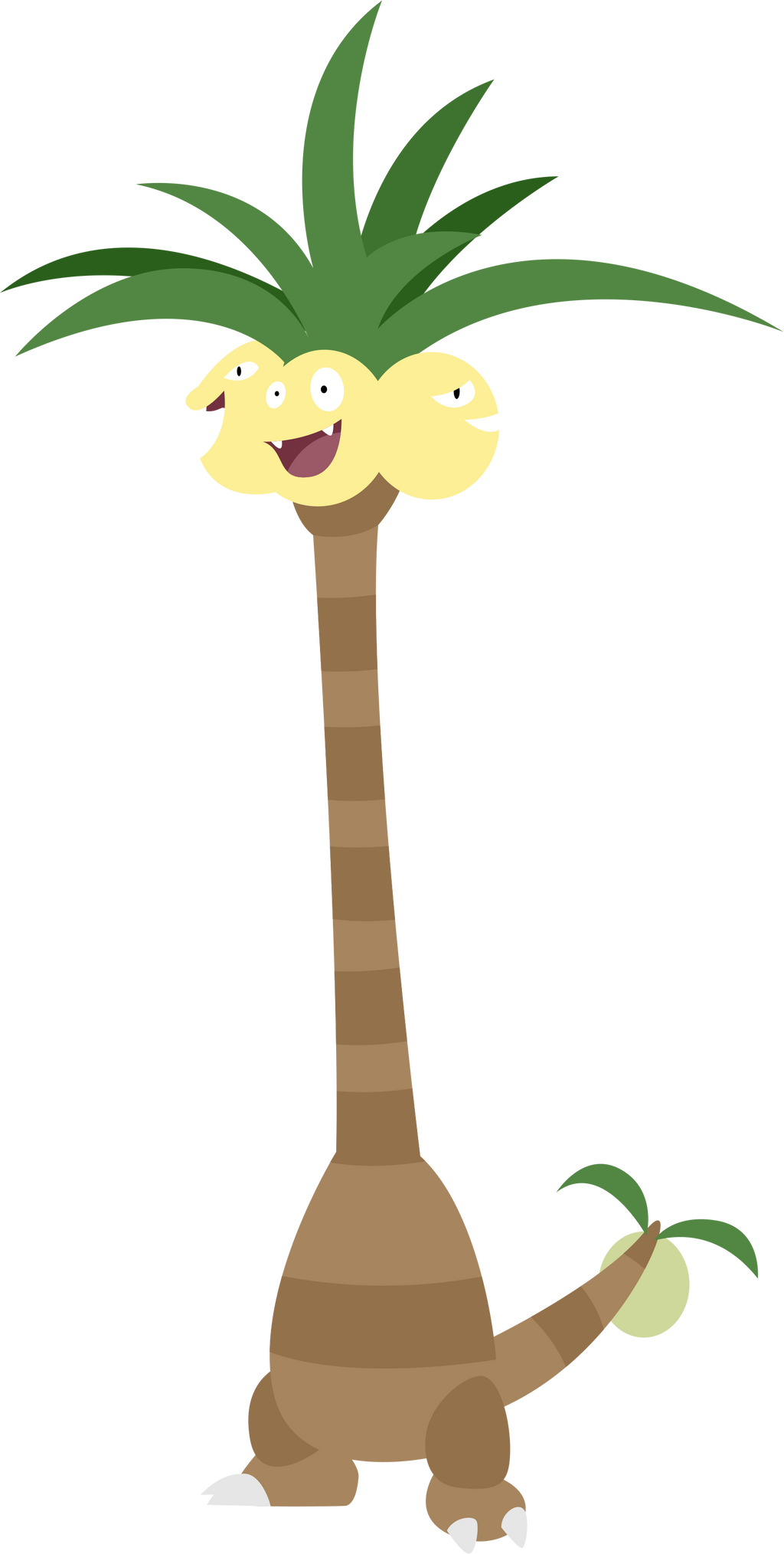Alolan Exeggutor by Alexalan on DeviantArt