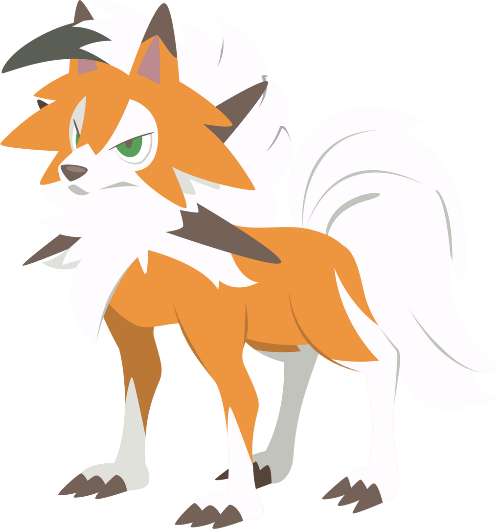 Lycanroc Dusk Form by Alexalan on DeviantArt