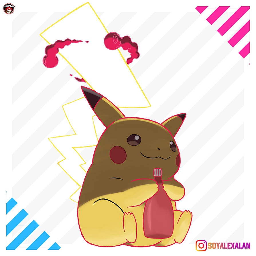 GIGANTAMAX PIKACHU by Alexalan on DeviantArt