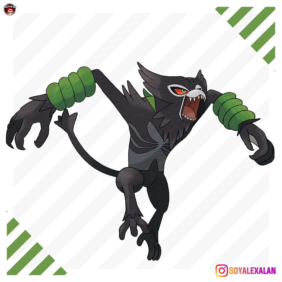 The Mythical Pokemon Zarude Mega Evolution Form by rsam on DeviantArt