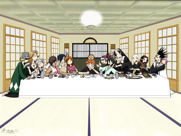 Bleach The Last Supper By Peachmog On Deviantart Bleach The Last Supper By Peachmog On Deviantart