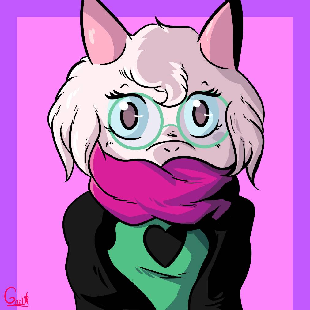Ralsei fanart by GMilanesaArt on DeviantArt