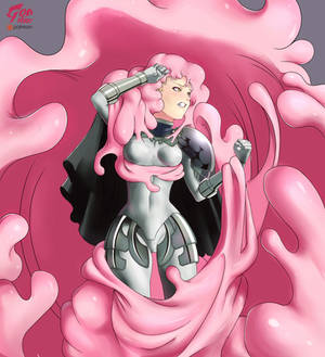 Ophelia gets Absorbed by Buu