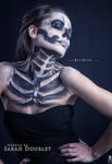 Nina Skull Makeup by KitzKlikz