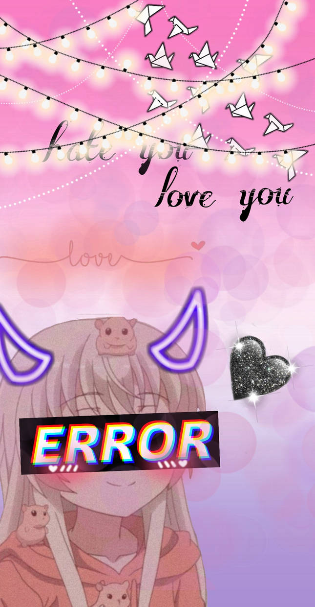 Cute Error Error Wallpaper Girl at Scott Cahill blog